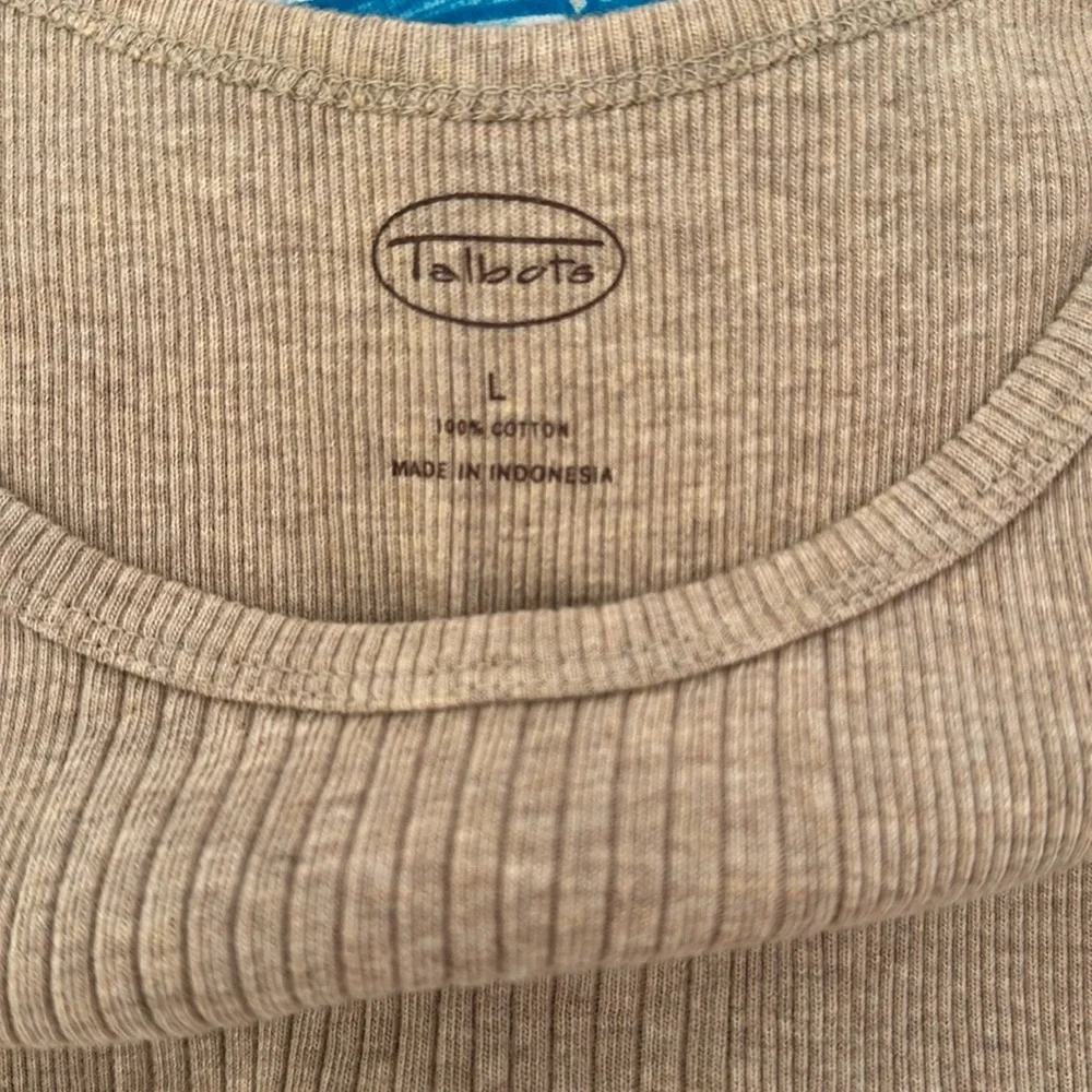 Talbots Ribbed Tank Top - Picture 4 of 4